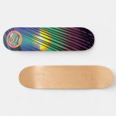 Sonnenuntergang Palm Skateboard (Horizontal)