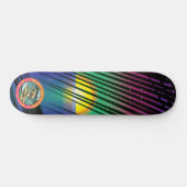 Sonnenuntergang Palm Skateboard (Horizontal)