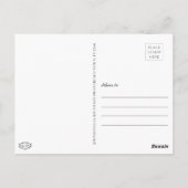 Sonnenuntergang Palm Tree Beach Therapie Sommerson Postkarte (Rückseite)