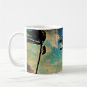 Sonnenuntergang Palm Tree Tasse (Links)
