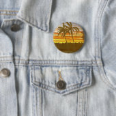 Sonnenuntergang-Palmen Button (Beispiel)