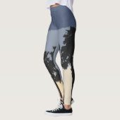 SONNENUNTERGANG-PALMEN LEGGINGS (Links)
