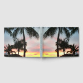 Sonnenuntergang Palmen tropische Landschaftsfotogr Gästebuch (Voll)