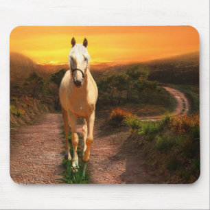 Sonnenuntergang Palomino Mousepad