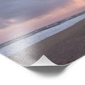 Sonnenuntergang-Panoramabild an der niederländisch Fotodruck (Ecke)