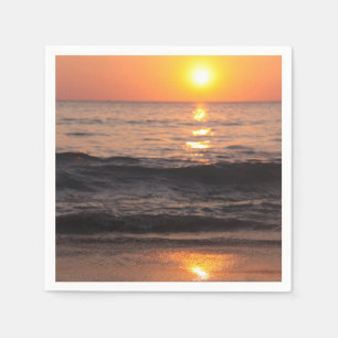 Sonnenuntergang, Papierservietten