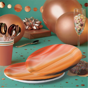 Sonnenuntergang Pappteller