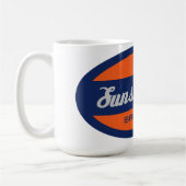 Sonnenuntergang-Park Kaffeetasse (Links)