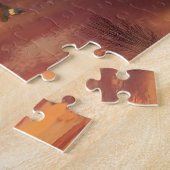 Sonnenuntergang-Pegasus-Pferdepuzzlespiel Puzzle (Seite)