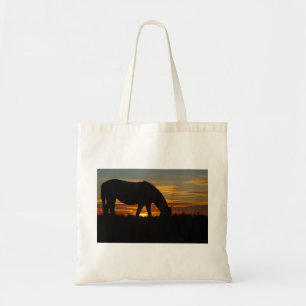 Sonnenuntergang-PferdeTasche Tragetasche