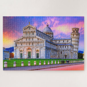 Sonnenuntergang Pisa Puzzle