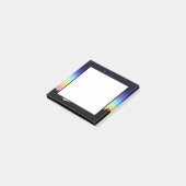 Sonnenuntergang Post-it Klebezettel (angewinkelt)