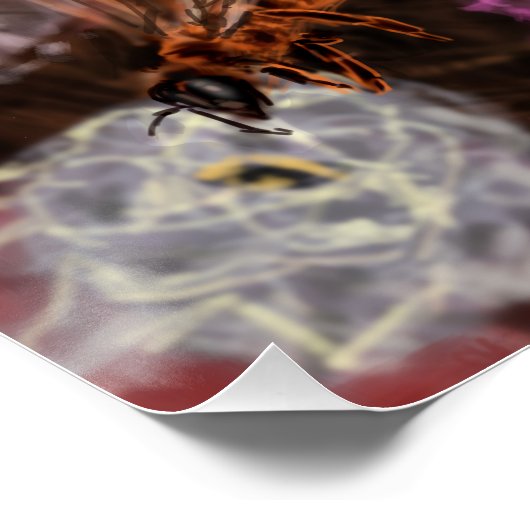 Sonnenuntergang Poster (Ecke)