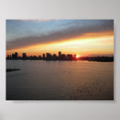 Sonnenuntergang Poster (Vorne)