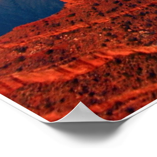 Sonnenuntergang Poster (Ecke)