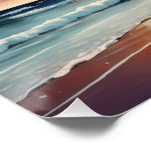 Sonnenuntergang Poster (Ecke)