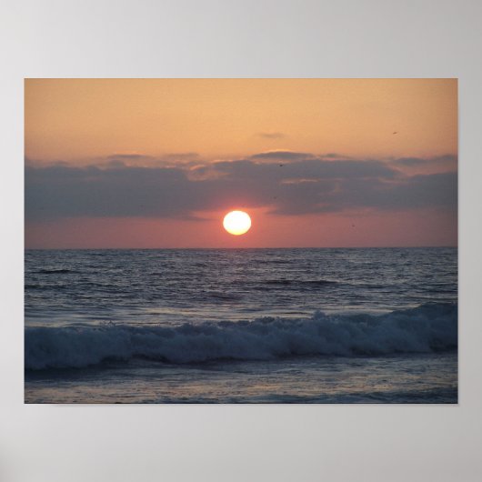 Sonnenuntergang Poster (Vorne)