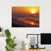 Sonnenuntergang Poster (Heimbüro)