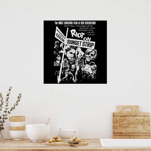 Sonnenuntergang Poster (Küche)