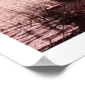 Sonnenuntergang Poster (Ecke)