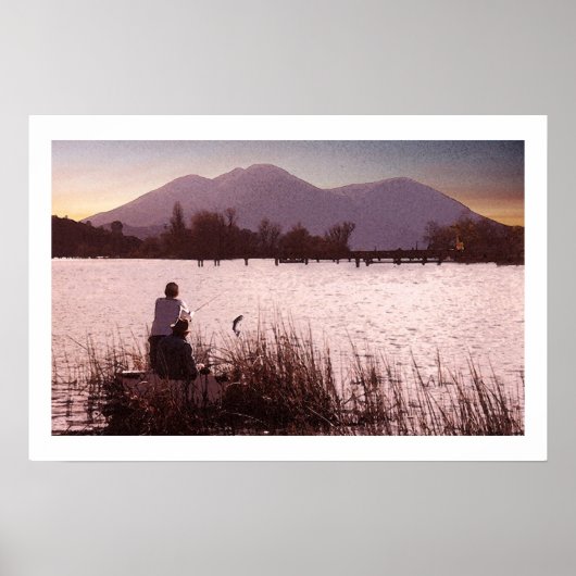 Sonnenuntergang Poster (Vorne)