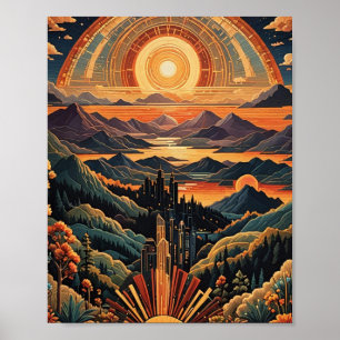 Sonnenuntergang  poster