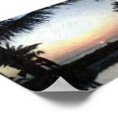 Sonnenuntergang Poster (Ecke)