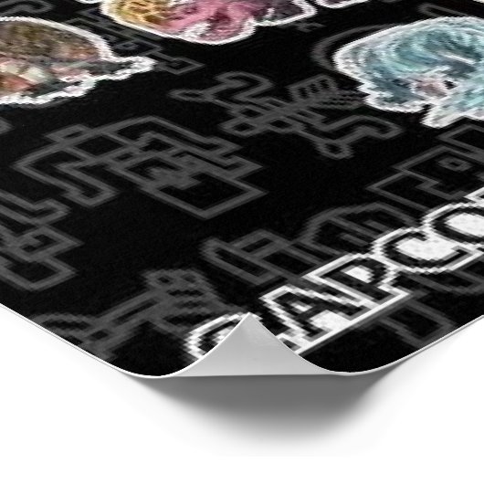 Sonnenuntergang Poster (Ecke)