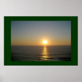 Sonnenuntergang Poster (Vorne)