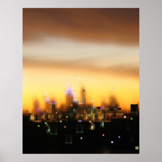Sonnenuntergang Poster (Vorne)