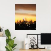 Sonnenuntergang Poster (Heimbüro)
