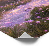 Sonnenuntergang Poster (Ecke)