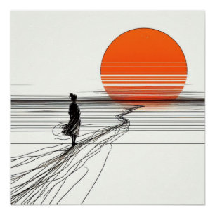 Sonnenuntergang Poster