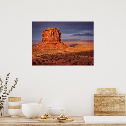 Sonnenuntergang Poster (Küche)