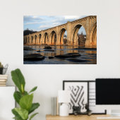 Sonnenuntergang Poster (Heimbüro)