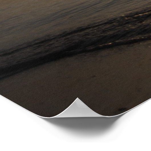 Sonnenuntergang Poster (Ecke)