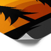 Sonnenuntergang Poster (Ecke)