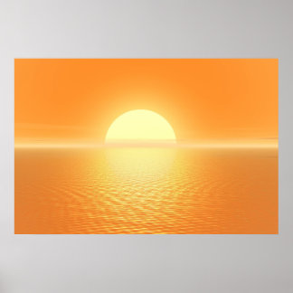 Sonnenuntergang Poster