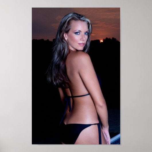 Sonnenuntergang Poster (Vorne)