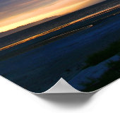 Sonnenuntergang Poster (Ecke)