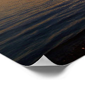 Sonnenuntergang Poster (Ecke)