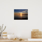 Sonnenuntergang Poster (Küche)