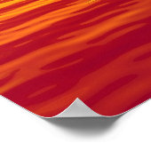 Sonnenuntergang Poster (Ecke)