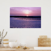 Sonnenuntergang Poster (Küche)