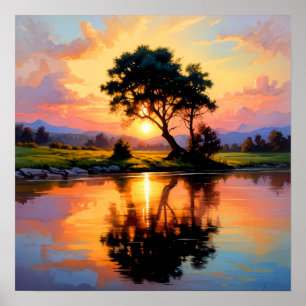 Sonnenuntergang Poster