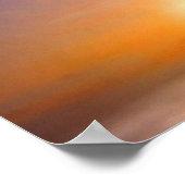 Sonnenuntergang Poster (Ecke)