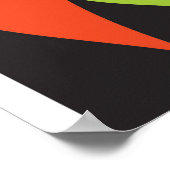 Sonnenuntergang Poster (Ecke)