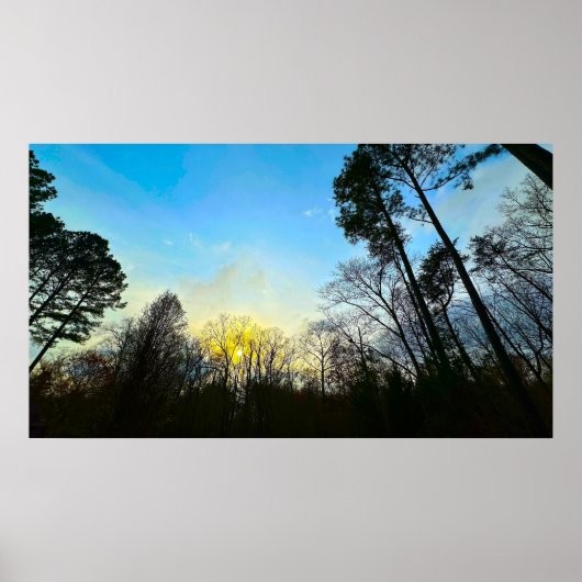 Sonnenuntergang Poster (Vorne)