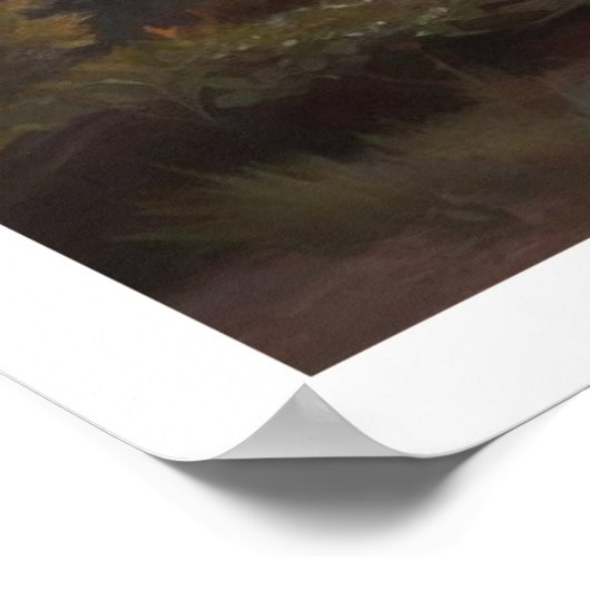 Sonnenuntergang Poster (Ecke)