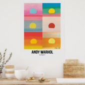 Sonnenuntergang Poster (Küche)